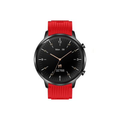 DAS.4 Smartwatch ρολόι SG20 με κόκκινο λουράκι
